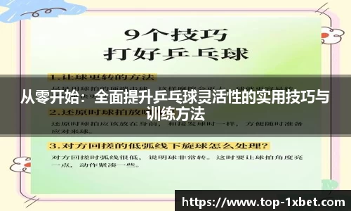 从零开始：全面提升乒乓球灵活性的实用技巧与训练方法